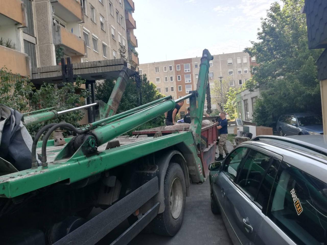 Konténeres sittszállítás referencia 19.